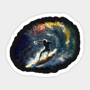 Temporal Surfer No. 2 Sticker